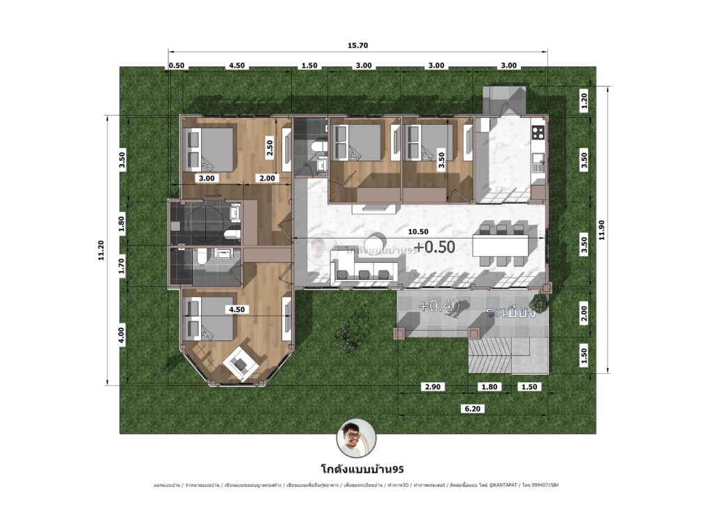 แบบบ้านปั้นหยาP-2230 (11)