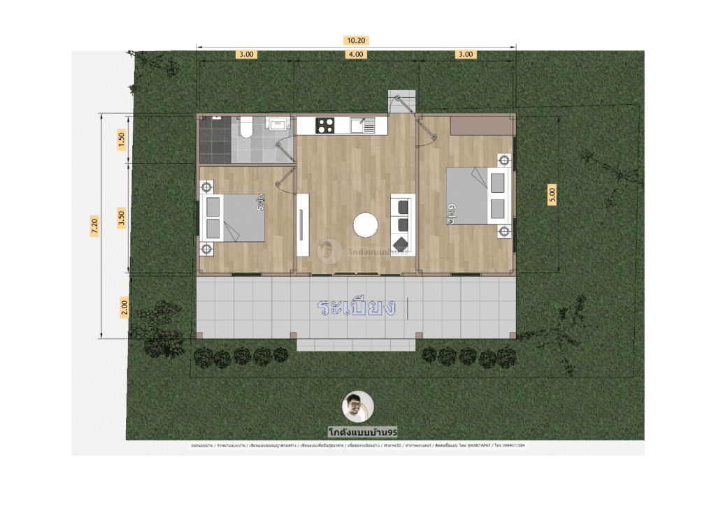 แบบบ้านโมเดิร์นP-2249 (16)