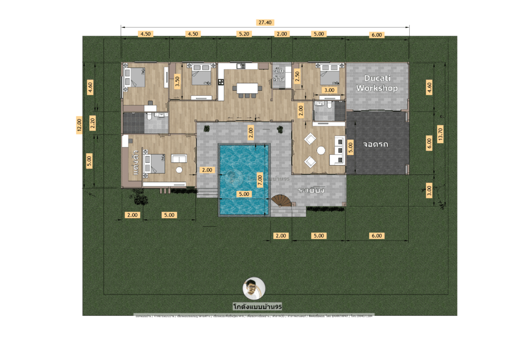 บ้านโมเดิร์นP-2269 (16)