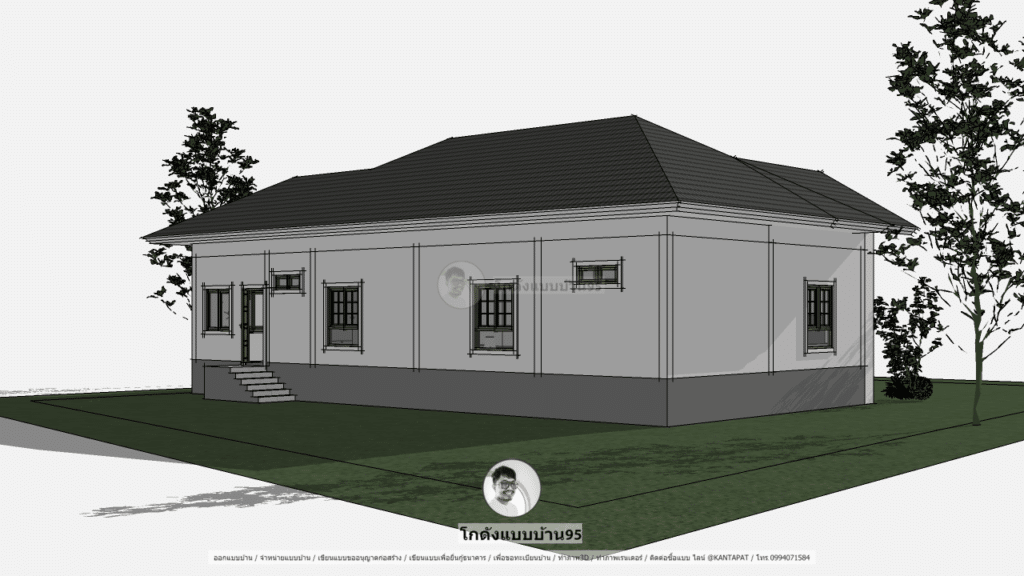 แบบบ้านชั้นเดียวP-2278 (4)