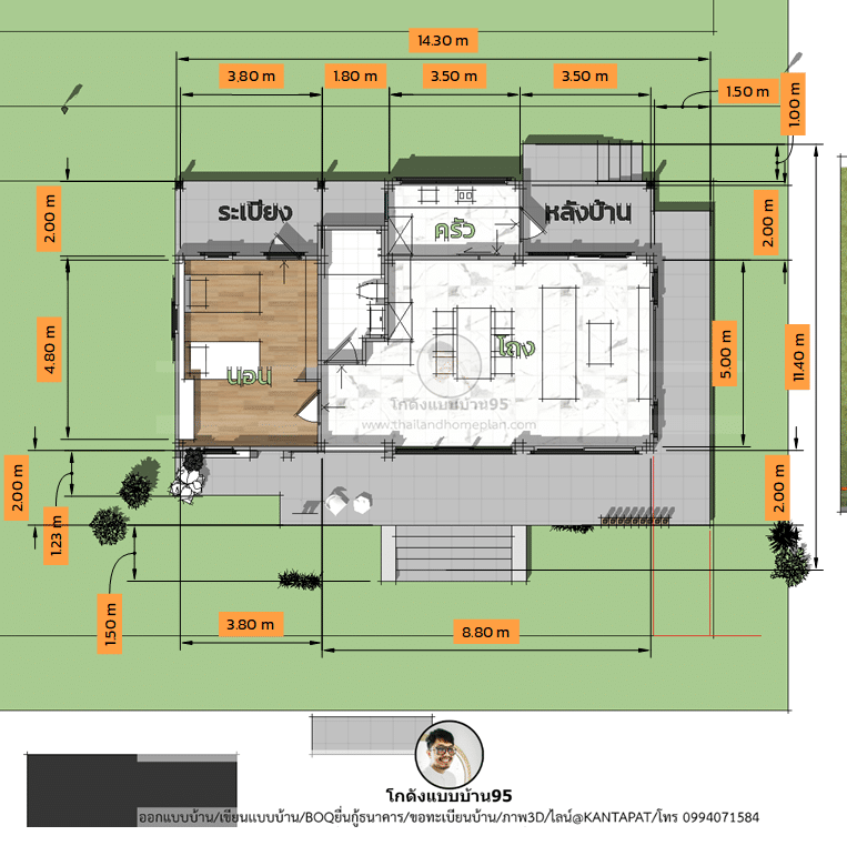 แบบบ้านโมเดิร์นP-2207 (12)