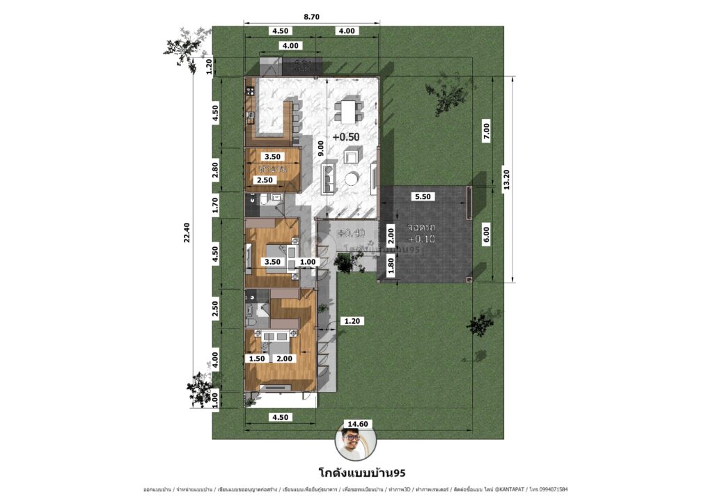 แบบบ้านโมเดิร์นP-2237 (26)