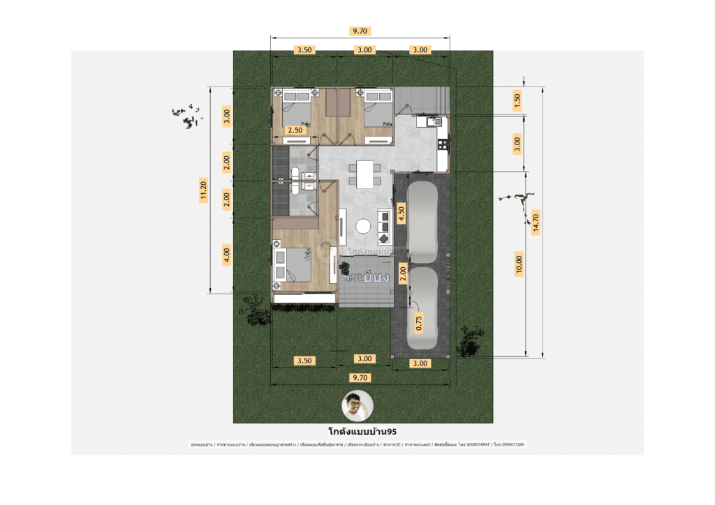 บ้านโมเดิร์นP-2293 (16)