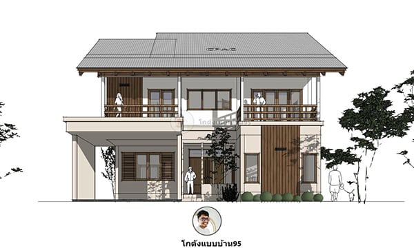 Two-storeyhouse แบบบ้าน2ชั้น เทรนด์บ้านใหม่ สไตล์บ้าน 2ชั้นสวย ๆ