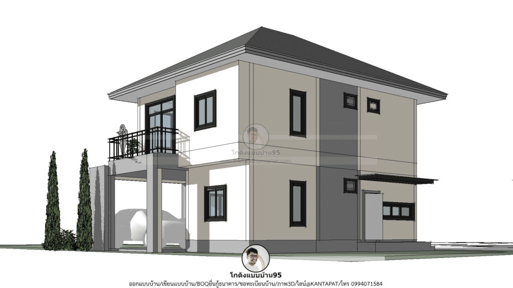 บ้านทรงปั้นหยา P-2288 (6)