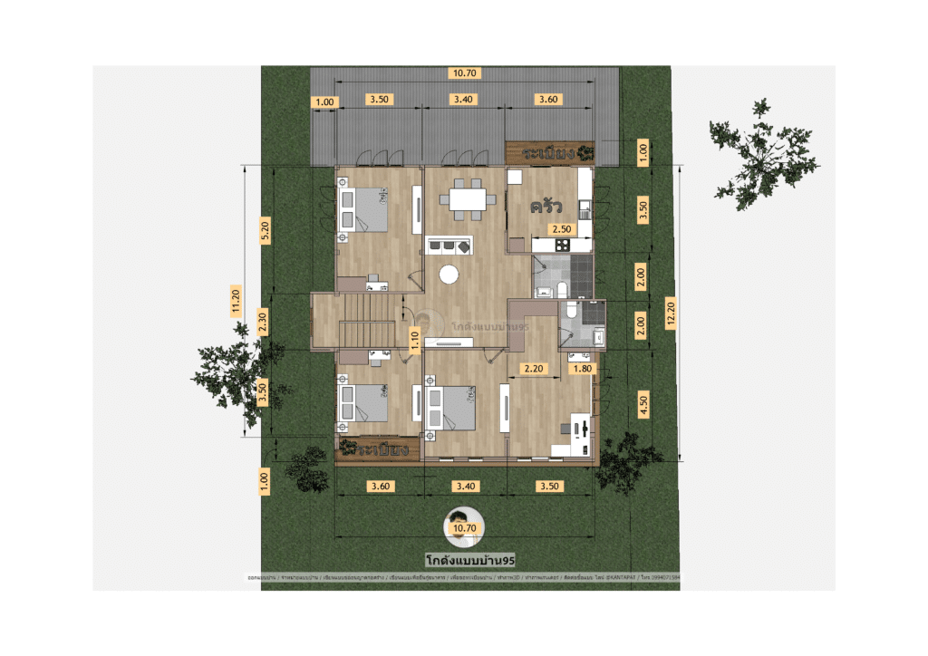 แบบบ้านทรงปั้นหยาP-2289 (18)