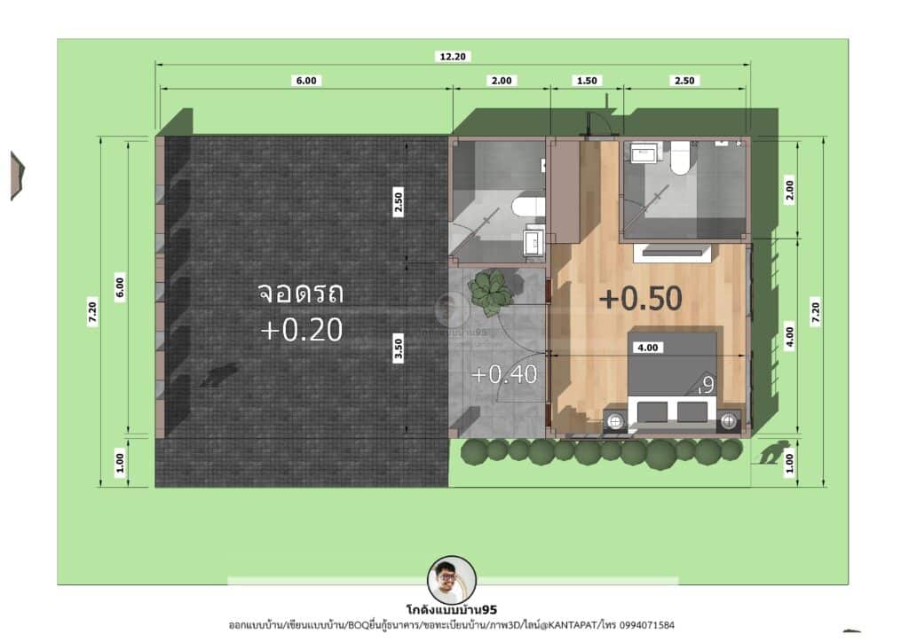 แบบบ้านโมเดิร์นP-2266 (15)