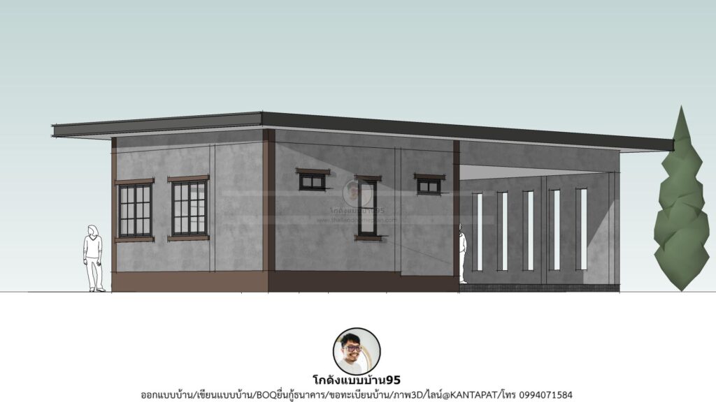 แบบบ้านโมเดิร์นP-2266 (3)