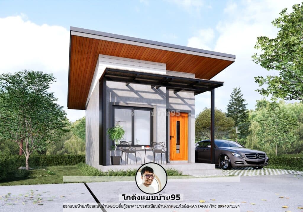 แบบบ้านโมเดิร์น P-2295