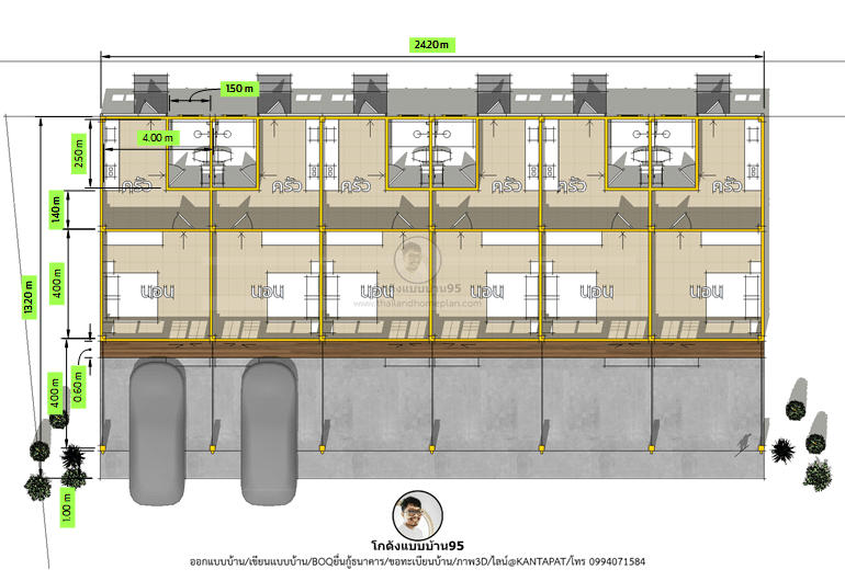 แบบห้องเช่าP-2342 (12)