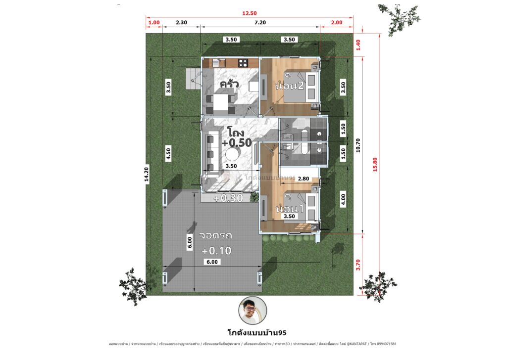 บ้านชั้นเดียวP-2358 (22)