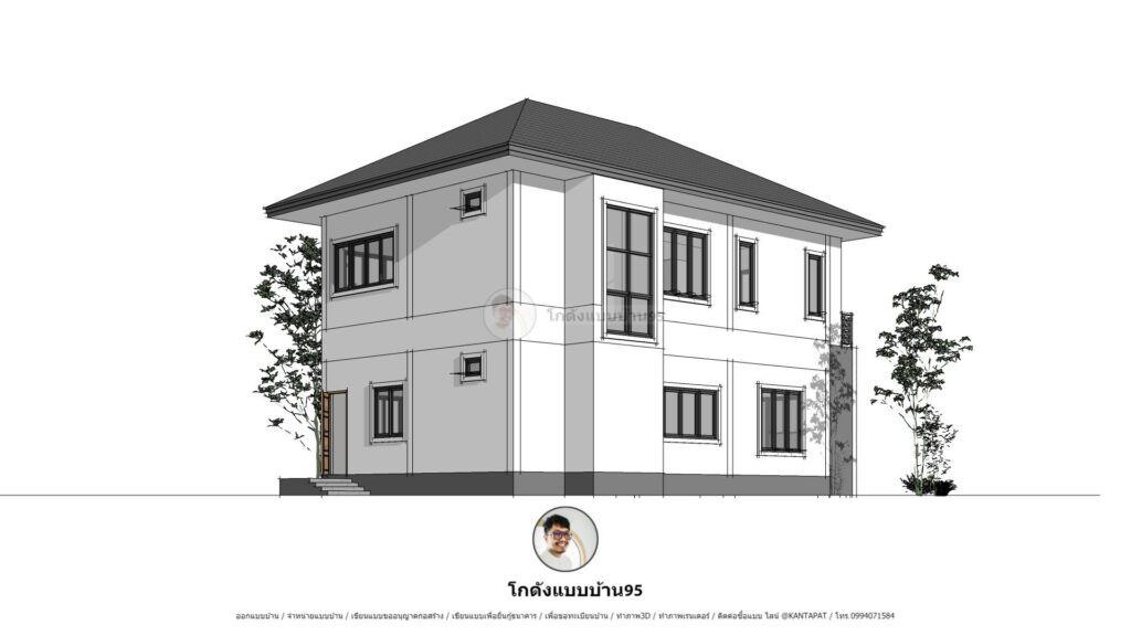 ออกแบบบ้านP-2334 (4)