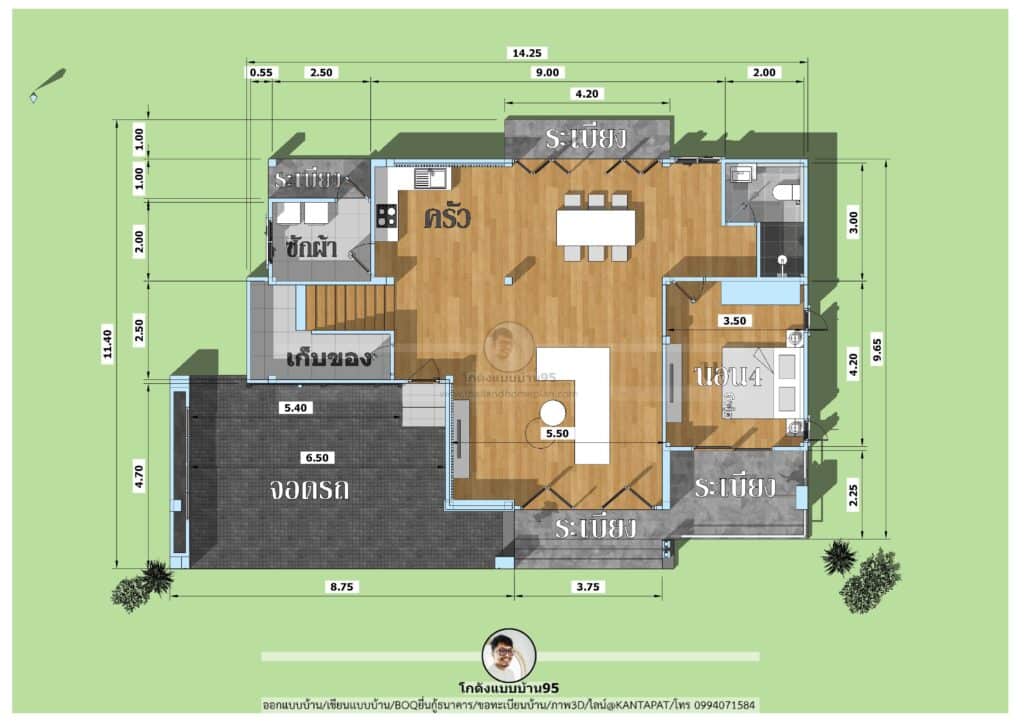 ออกแบบบ้านP-2390 (17)