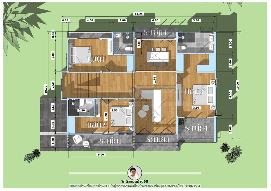 ออกแบบบ้านP-2390 (18)