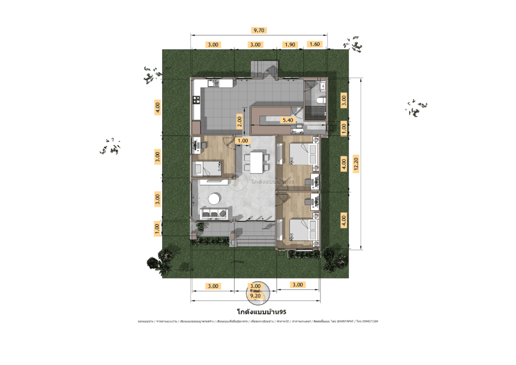 เขียนแบบบ้านP-2388 (10)