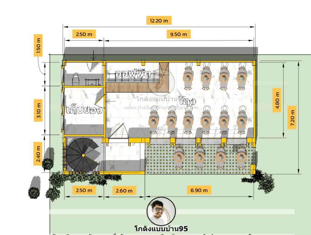 แบบบ้านคาเฟ่P-2353 (14)