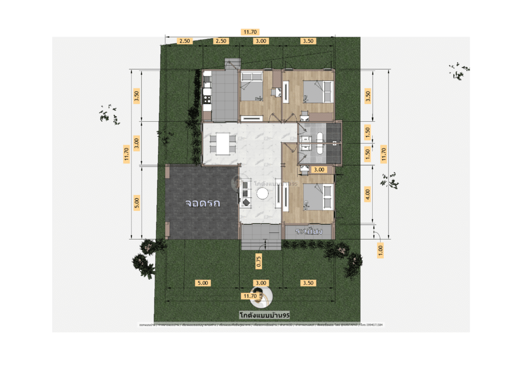 แบบบ้านนอร์ดิกP-2355 (10)