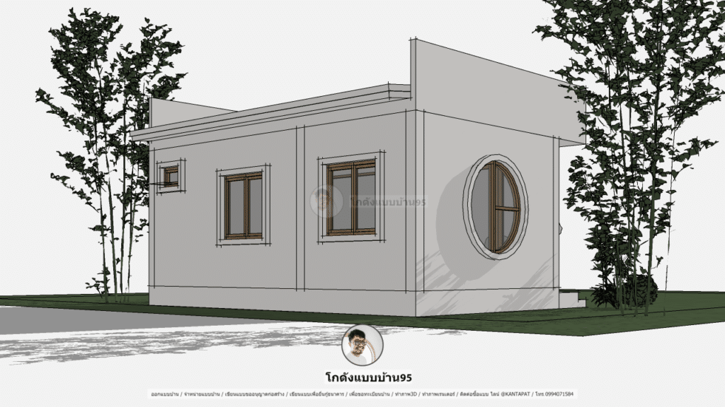 แบบบ้านโมเดิร์นP-2336 (4)