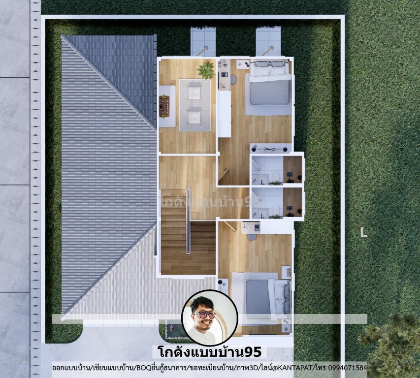 บ้าน2ชั้นมินิมอลมูจิP-2285 (12)