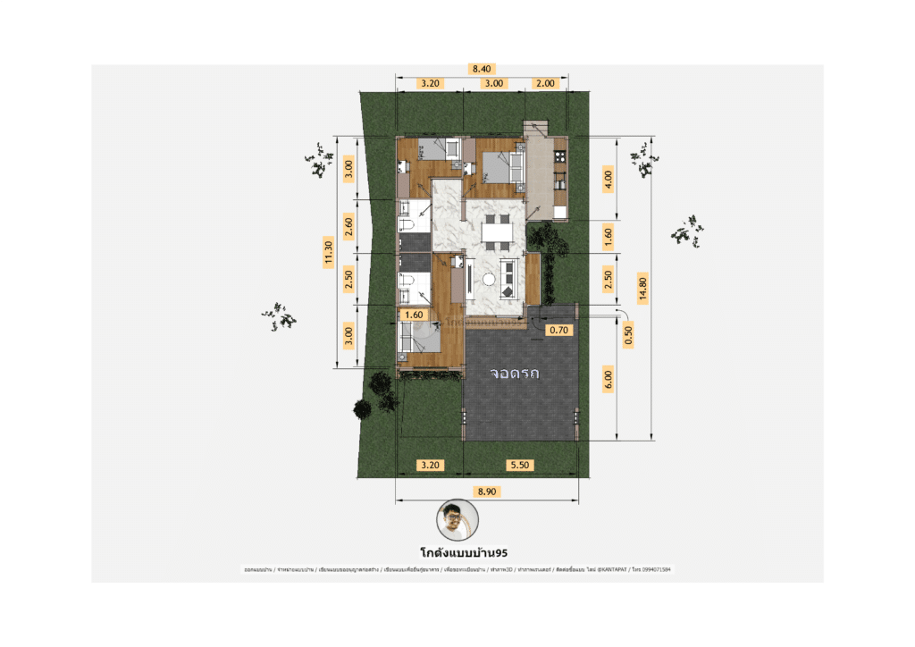 บ้านสไตล์ญี่ปุ่นชั้นเดียวP-2406 (10)