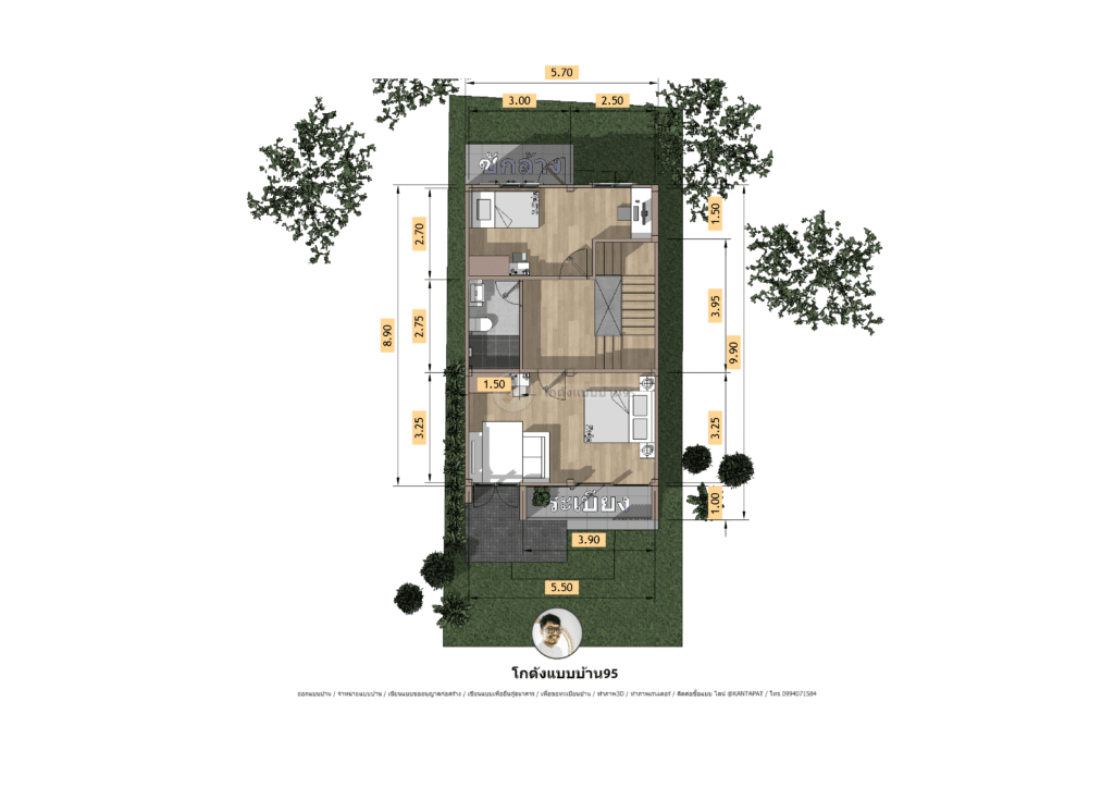 บ้านแบบโมเดิร์นP-2379 (13)