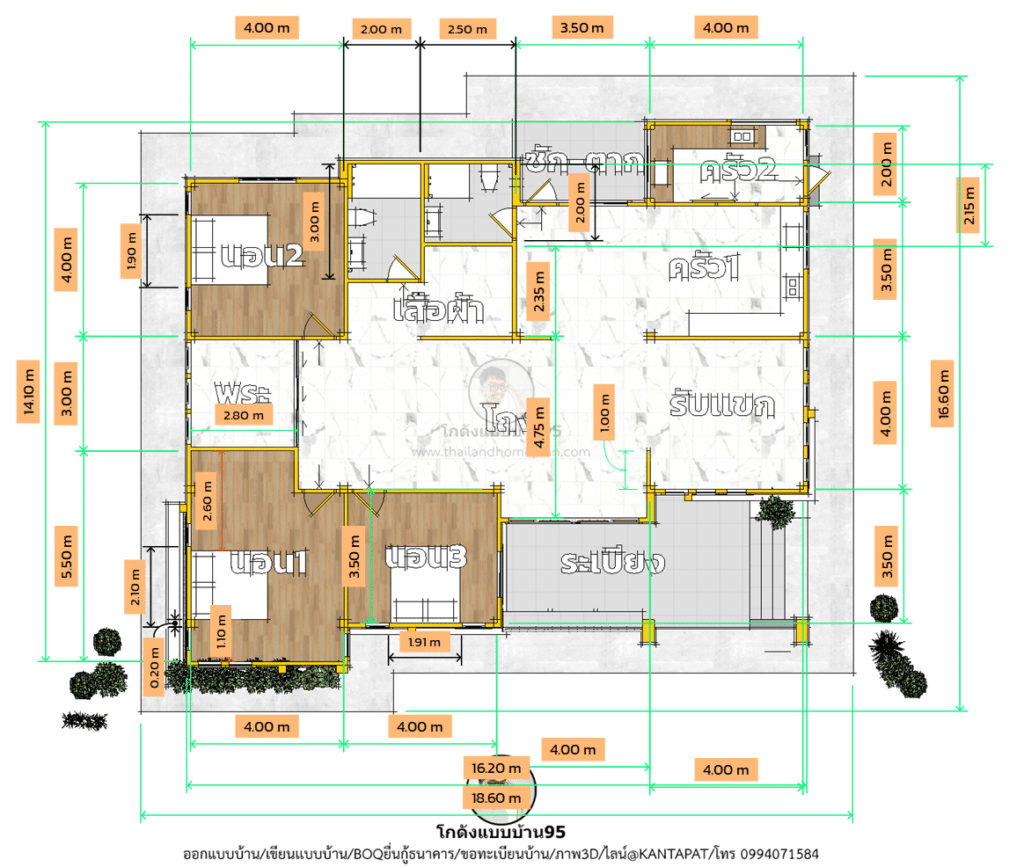 รับเขียนแบบบ้านP-2320 (19)