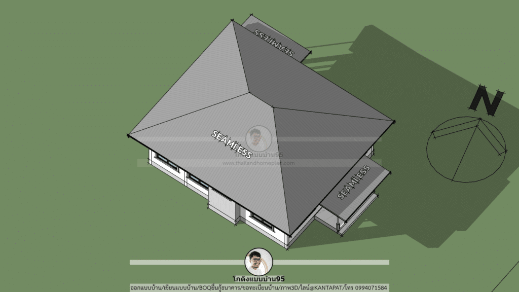 บ้านชั้นเดียว2ห้องนอนP-2408 (6)