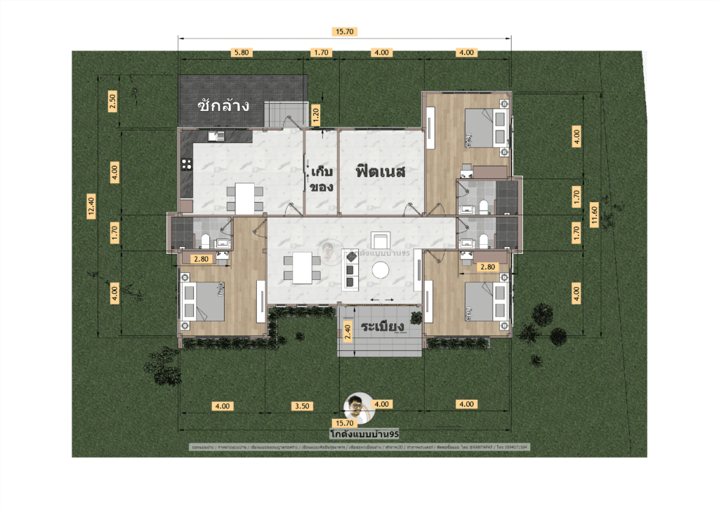 ออกแบบบ้านP-2430 (11)