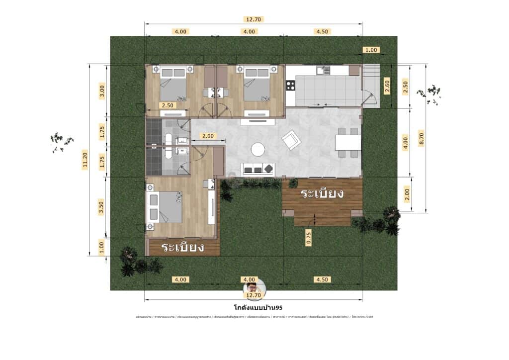 ออกแบบบ้านP-2475 (1)