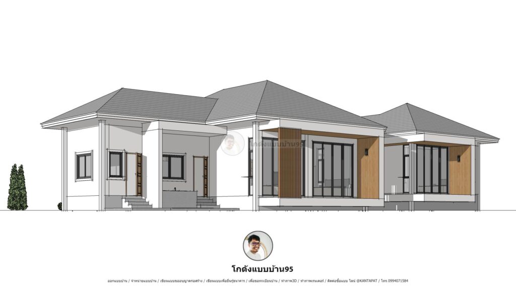 เขียนแบบบ้าน P-2385 (3)
