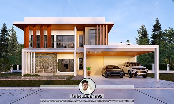 Two-storeyhouse แบบบ้าน2ชั้น เทรนด์บ้านใหม่ สไตล์บ้าน 2ชั้นสวย ๆ