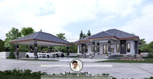 แบบโรงจอดรถM-092