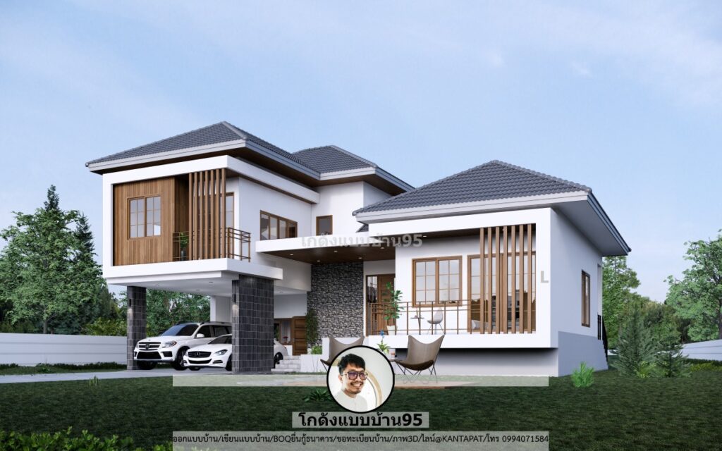 บ้านปั้นหยาชั้นครึ่ง P-2514