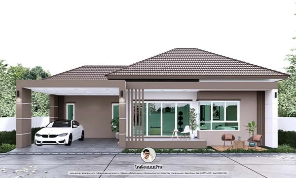 บ้านปั้นหยาชั้นเดียว S-034 bg