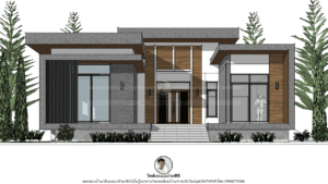 บ้านสไตล์โมเดิร์นP-2529 (1)