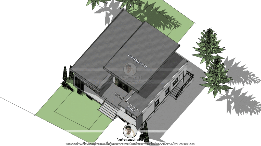บ้านสไตล์โมเดิร์นP-2529 (5)