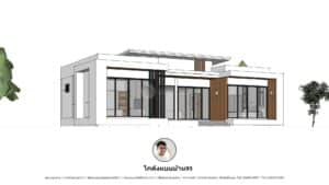 รับออกแบบบ้านP-2525 (2)