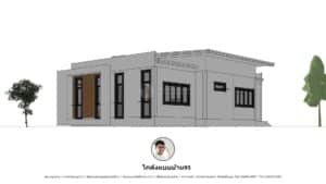 รับออกแบบบ้านP-2525 (3)