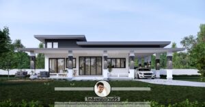 รับเขียนแบบบ้านP-2496 (1)