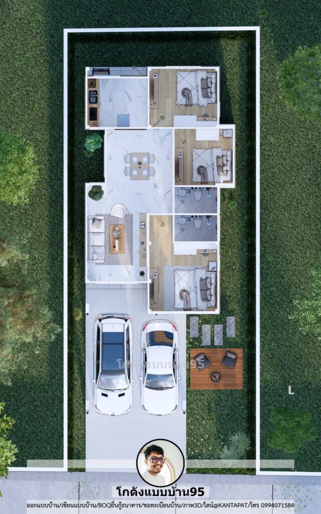 แบบบ้านสวยๆ P-2533 (4)