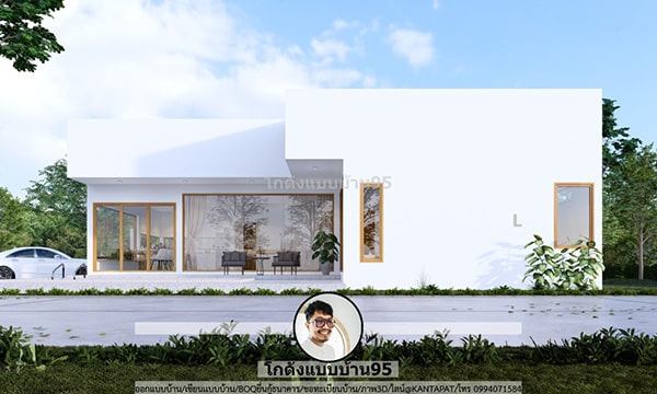 บ้านทรงกล่องP-2546 bg