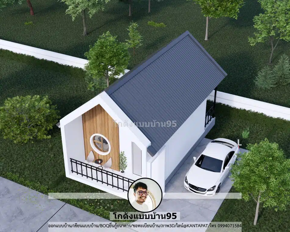 แบบบ้านมินิมอล P-2548 1