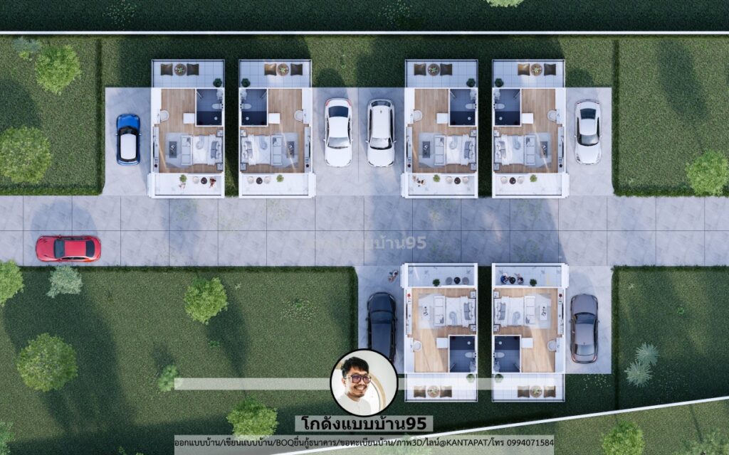 แปลนบ้านโครงการU-2548