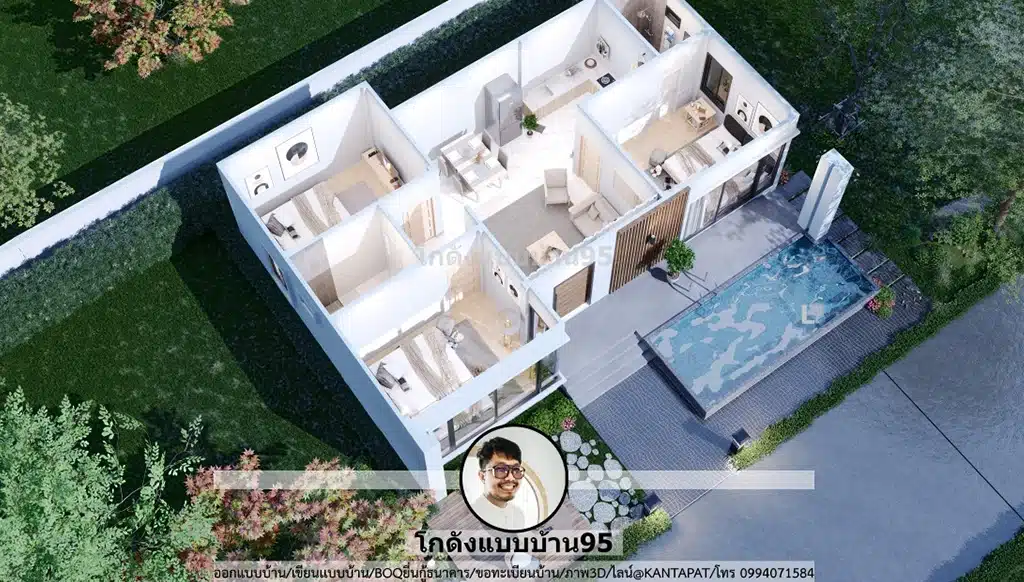 บ้านทรงกล่อง P-2556 -4