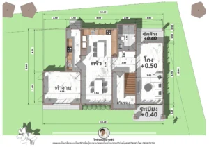 แบบบ้าน2ชั้น P-2321 -6
