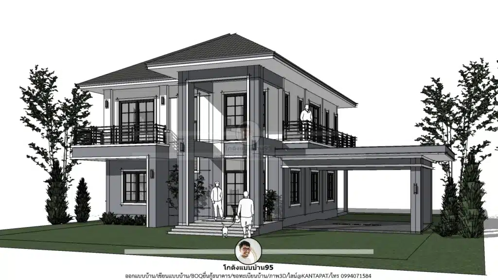 แบบบ้าน2ชั้น P-2544 (4)