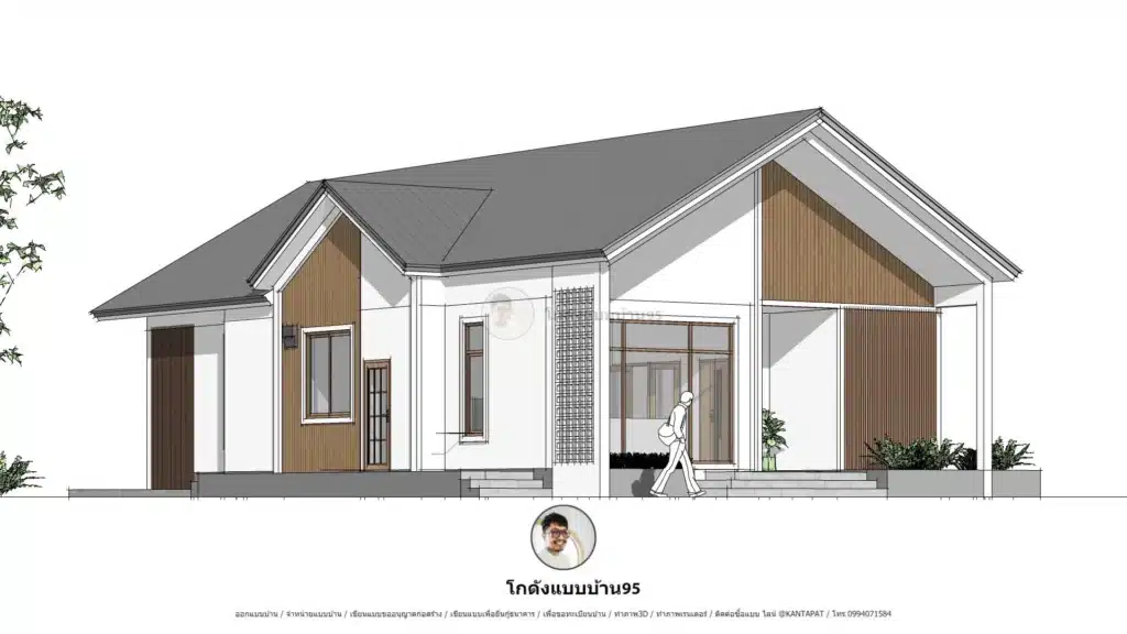 แบบบ้านทรงจั่วP-2539 (3)