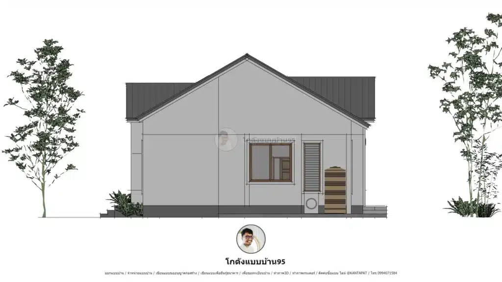 แบบบ้านทรงจั่วP-2539 (5)