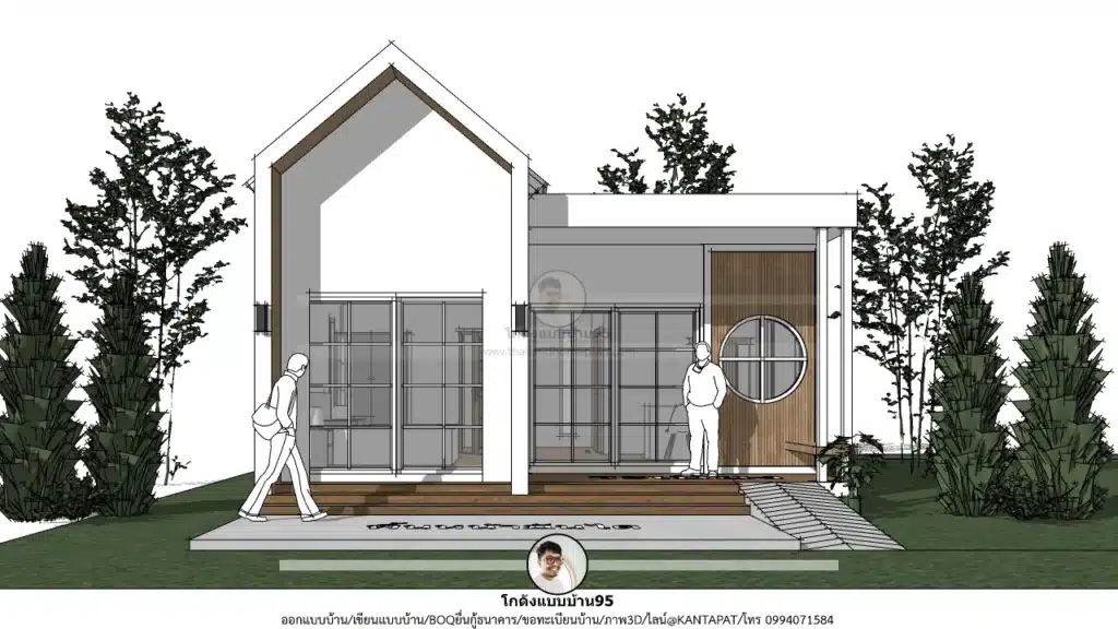 แบบบ้านนอร์ดิก P-2551 (2)