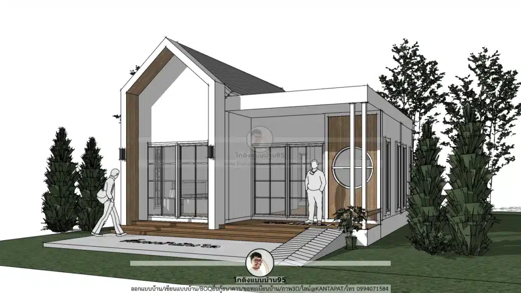 แบบบ้านนอร์ดิก P-2551 (6)